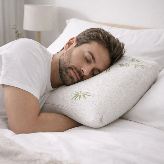 Bamboo Blend Shredded Memory Foam Pillow