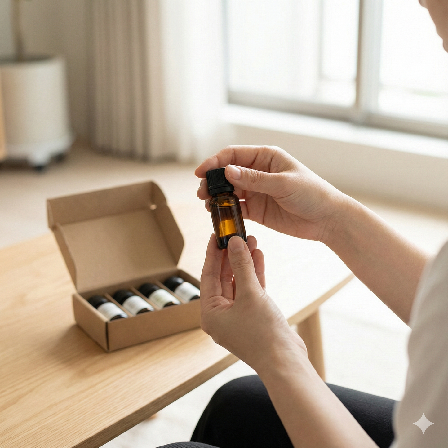 6-Piece Essential Oil Set for Diffuser (10ml Each)