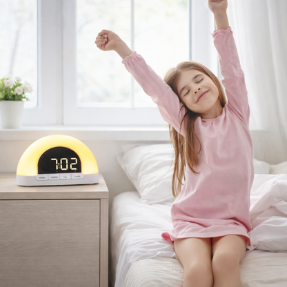 Sunrise Wake-Up Light Alarm Clock (White)
