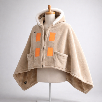 Wearable Heated Blanket Hoodie (3 Heat Levels)