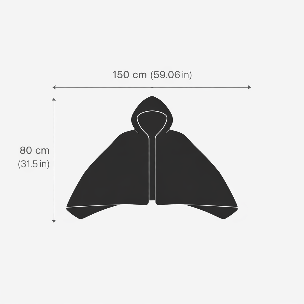 Wearable Heated Blanket Hoodie (3 Heat Levels)