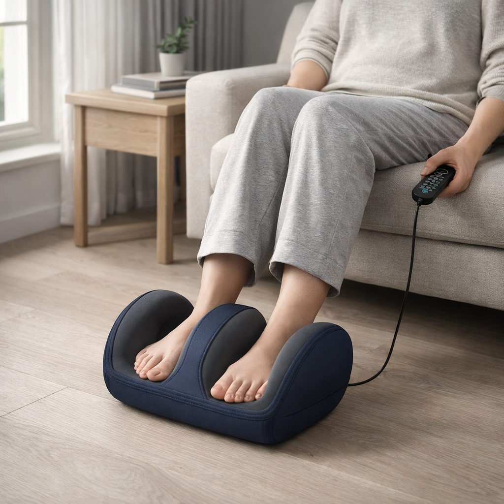 Shiatsu Foot & Calf Massager with Heat