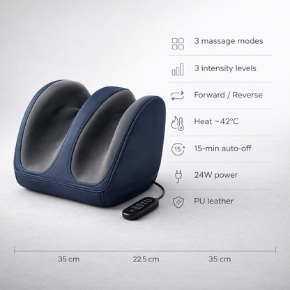 Shiatsu Foot & Calf Massager with Heat