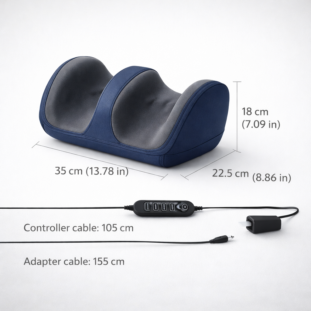 Shiatsu Foot & Calf Massager with Heat