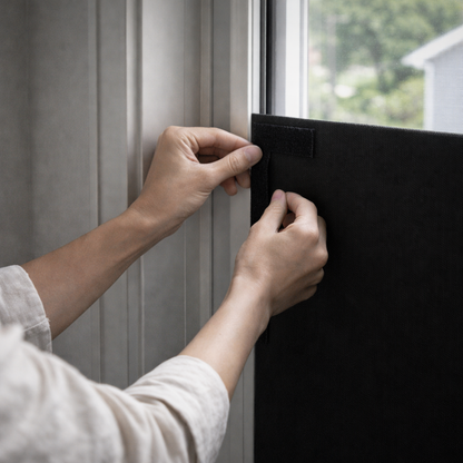 Portable Blackout Curtain Kit