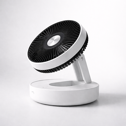 Rechargeable Oscillating Desk Fan with Magnetic Remote