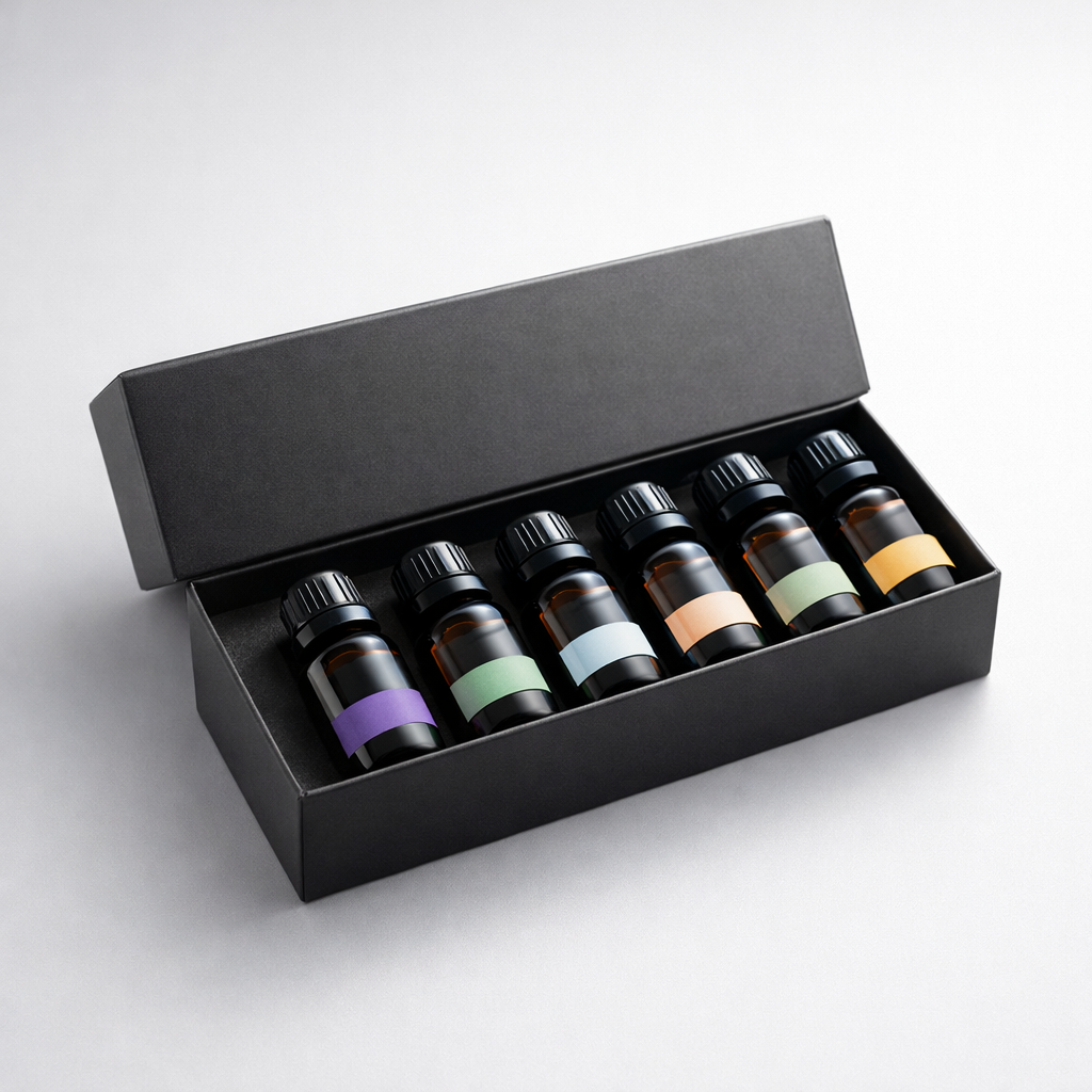 6-Piece Essential Oil Set for Diffuser (10ml Each)