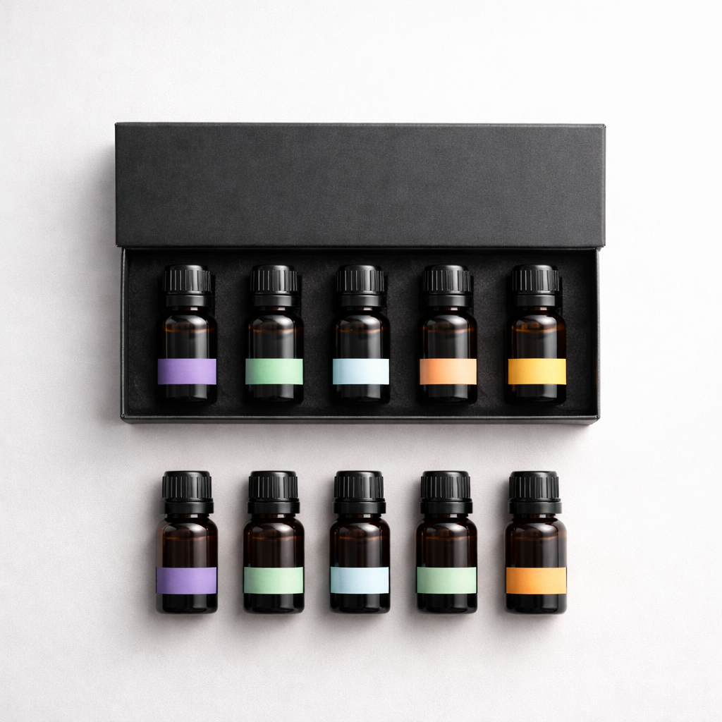 6-Piece Essential Oil Set for Diffuser (10ml Each)