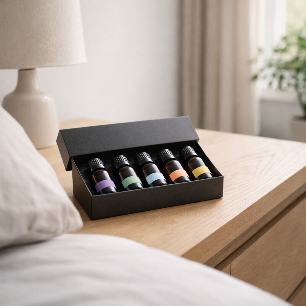6-Piece Essential Oil Set for Diffuser (10ml Each)