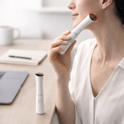 LED Facial Roller Massager Pen