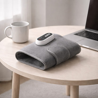 Cordless Air Compression Leg Massager with Heat