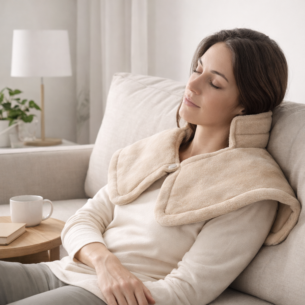 Weighted Neck & Shoulder Heating Pad
