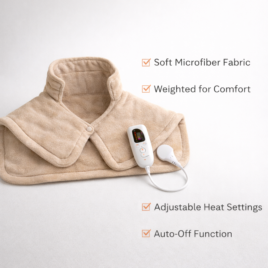Weighted Neck & Shoulder Heating Pad