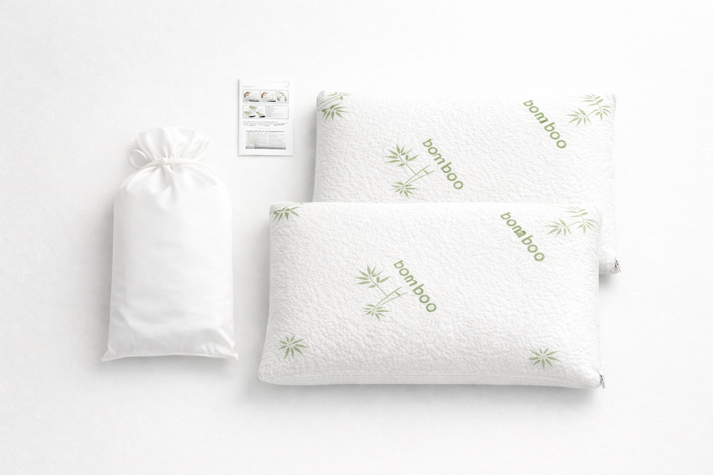 Bamboo Blend Shredded Memory Foam Pillow