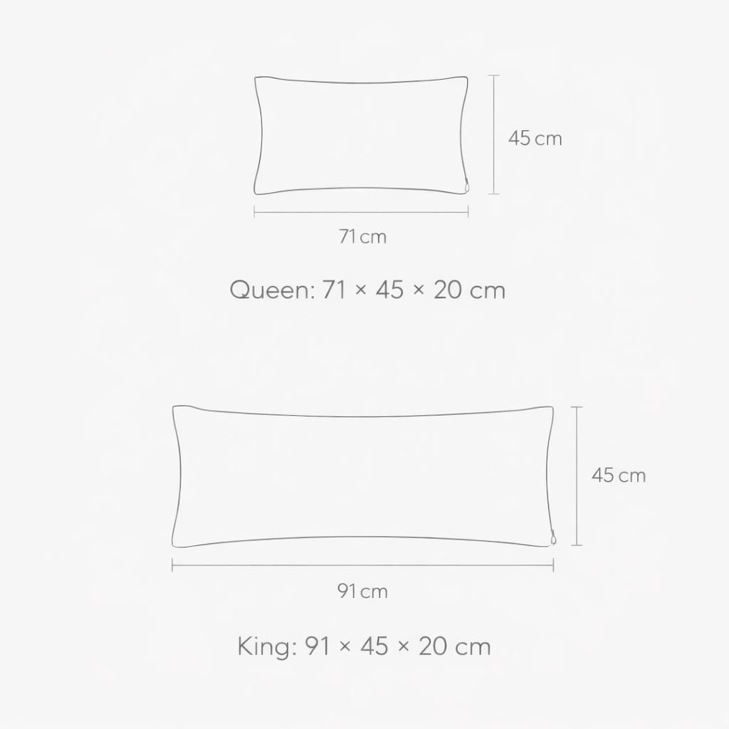 Bamboo Blend Shredded Memory Foam Pillow