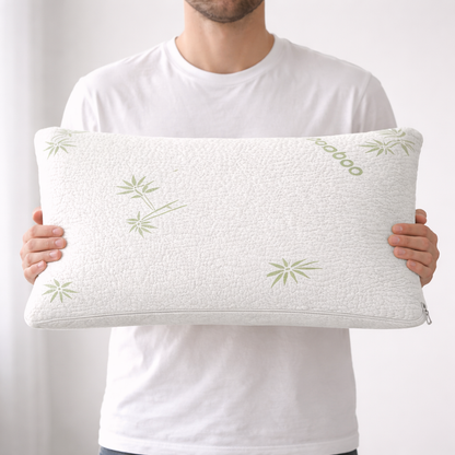 Bamboo Blend Shredded Memory Foam Pillow