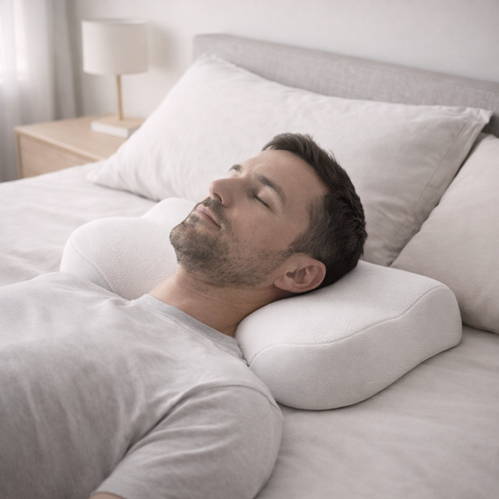 Cooling Memory Foam Cervical Neck Pillow