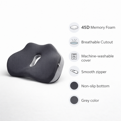 Ergonomic Memory Foam Seat Cushion