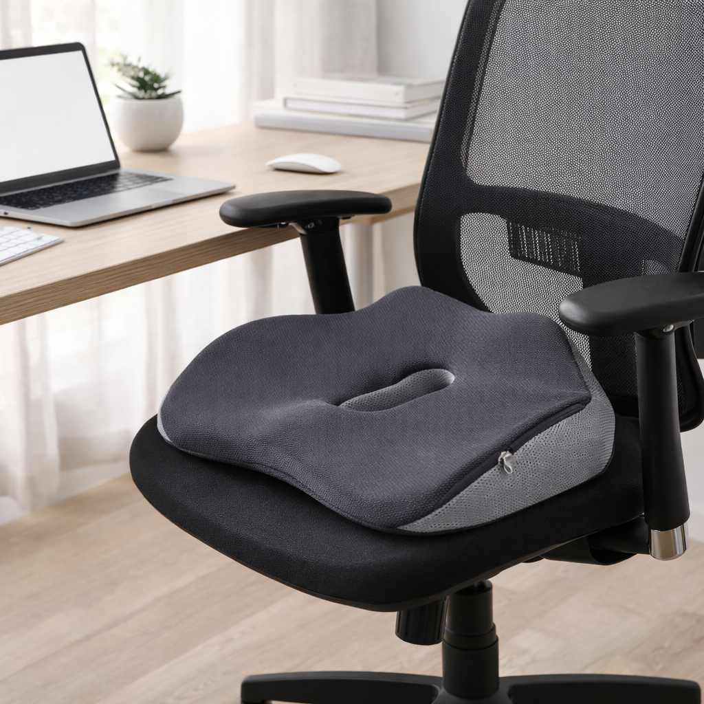 Ergonomic Memory Foam Seat Cushion