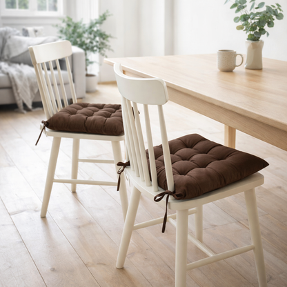 Tie-On Chair Cushion Pads (4-Pack)