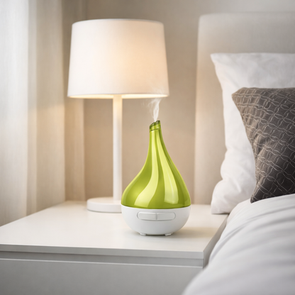 Drop-Shape Ultrasonic Essential Oil Diffuser – 177ml