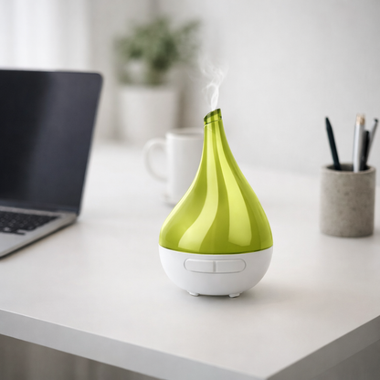 Drop-Shape Ultrasonic Essential Oil Diffuser – 177ml