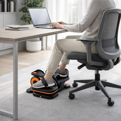 Under-Desk Electric Elliptical Pedal Exerciser