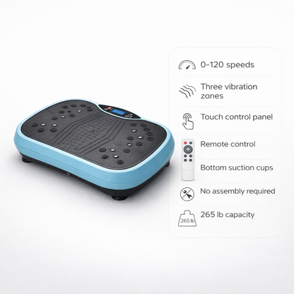 Compact Vibration Plate Exercise Platform