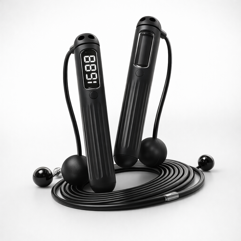 Smart Bluetooth Jump Rope with LED Display
