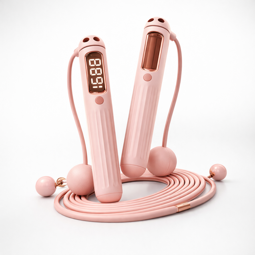 Smart Bluetooth Jump Rope with LED Display