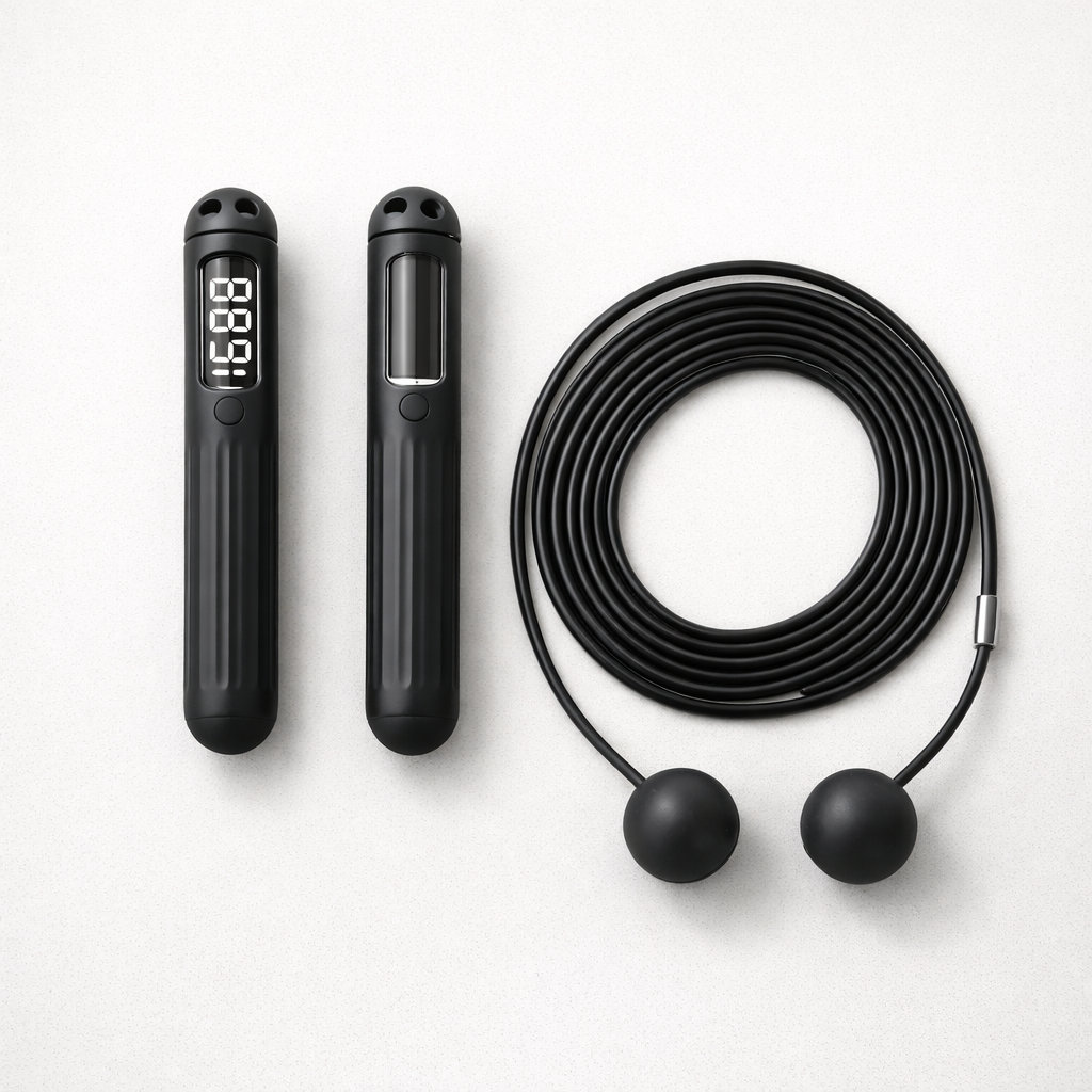 Smart Bluetooth Jump Rope with LED Display