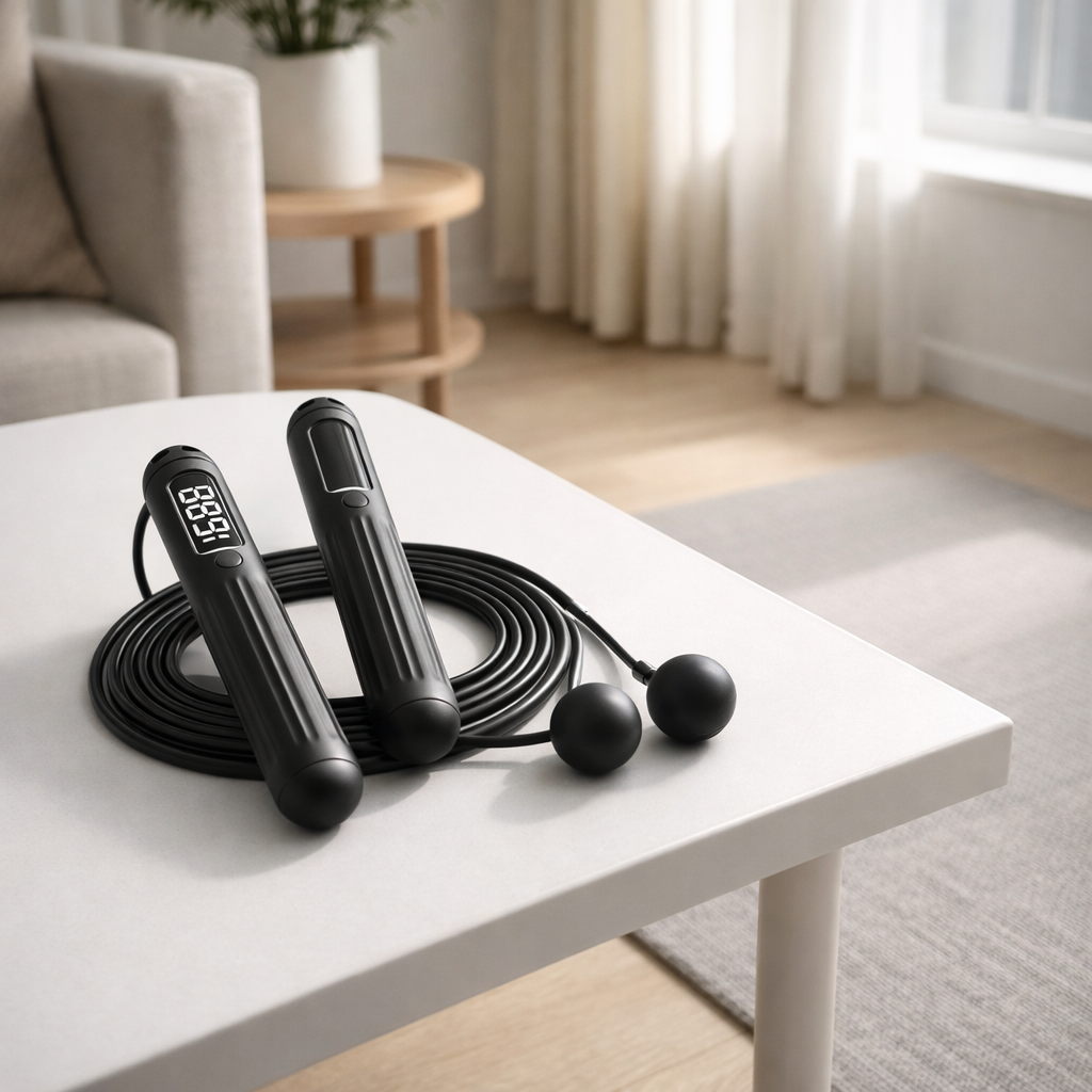 Smart Bluetooth Jump Rope with LED Display