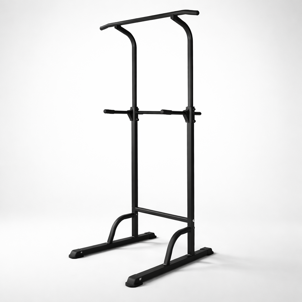 Adjustable Power Tower Pull-Up & Dip Station