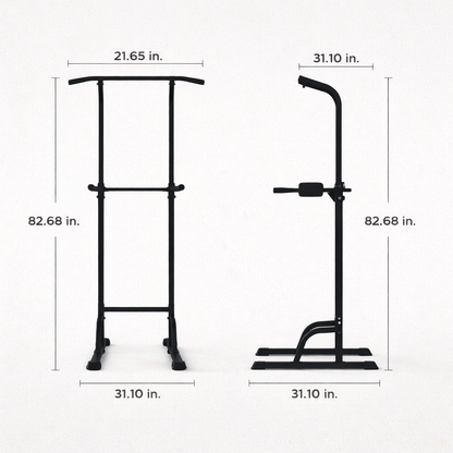 Adjustable Power Tower Pull-Up & Dip Station