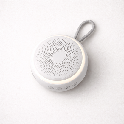 USB Rechargeable White Noise Machine + Night Light (20 Sounds)