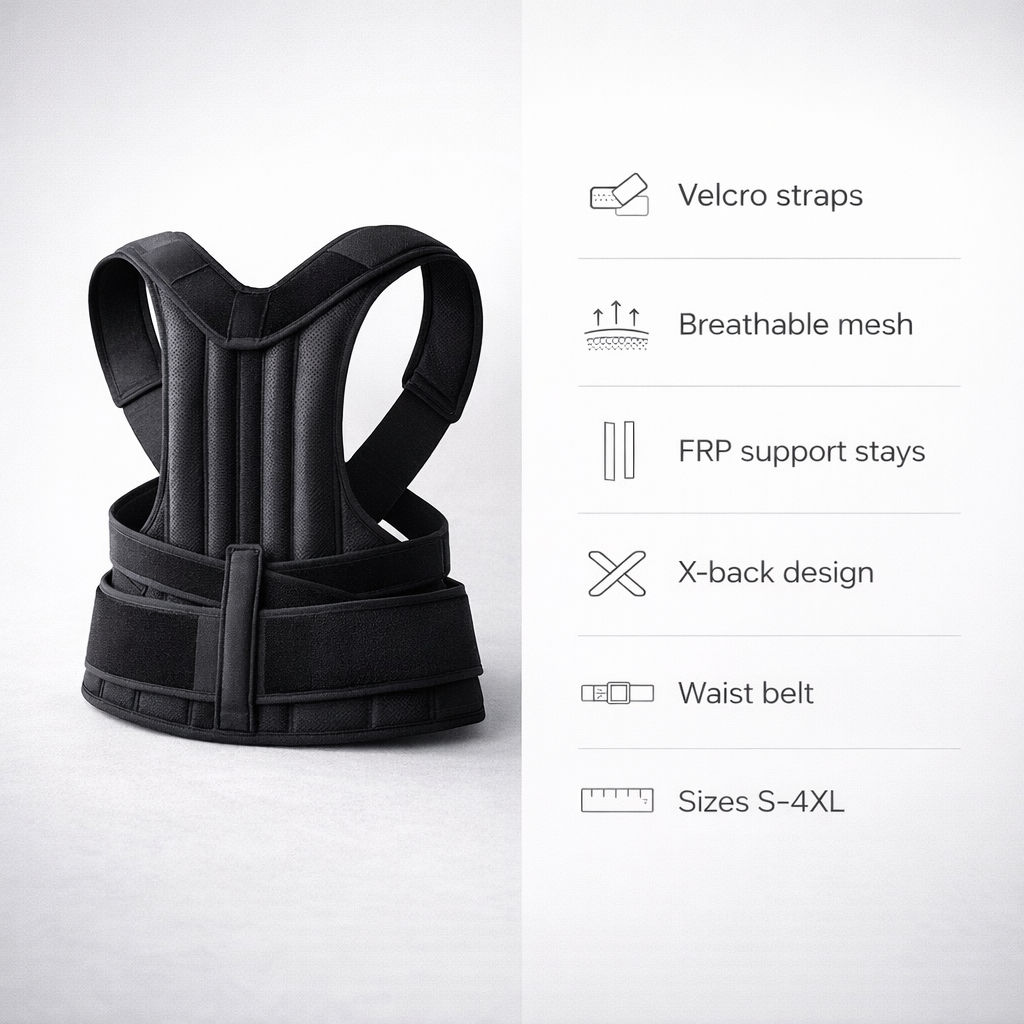 Adjustable Posture Corrector Brace