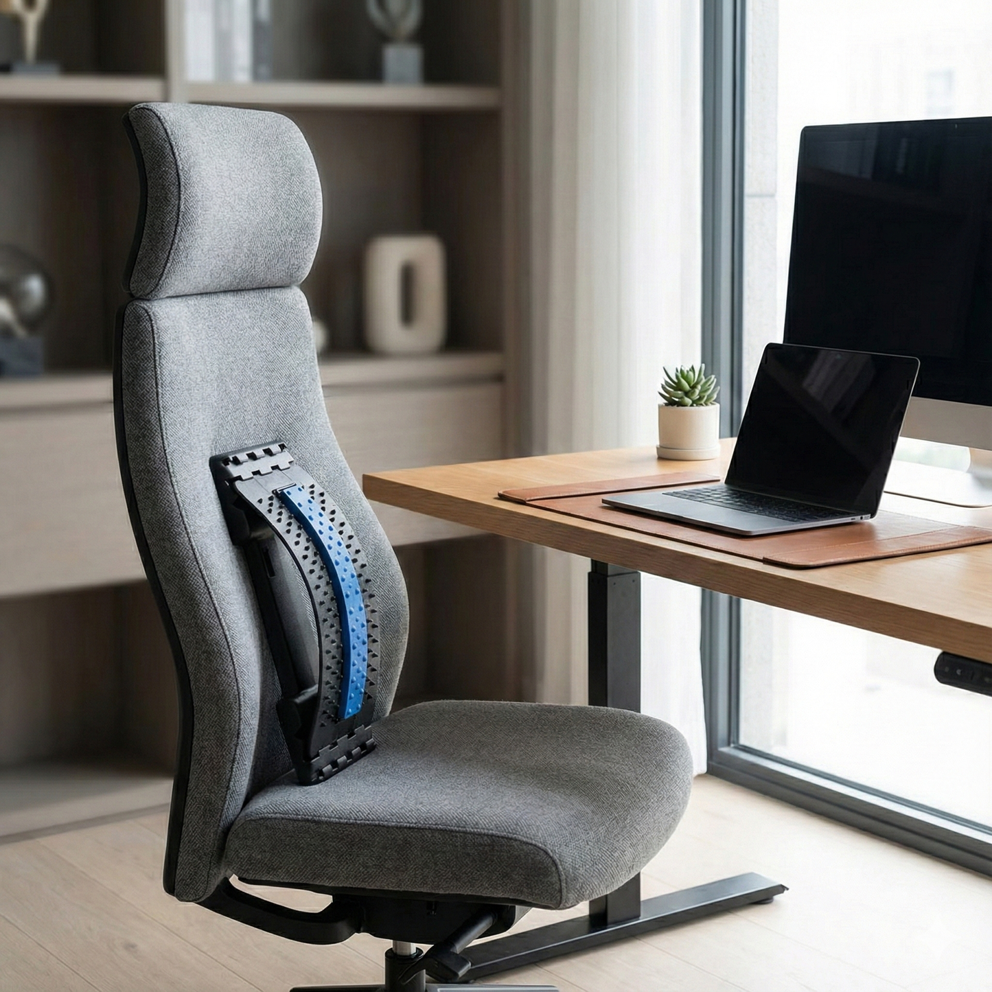 Adjustable Lumbar Back Stretcher (3-Level Arch Support)