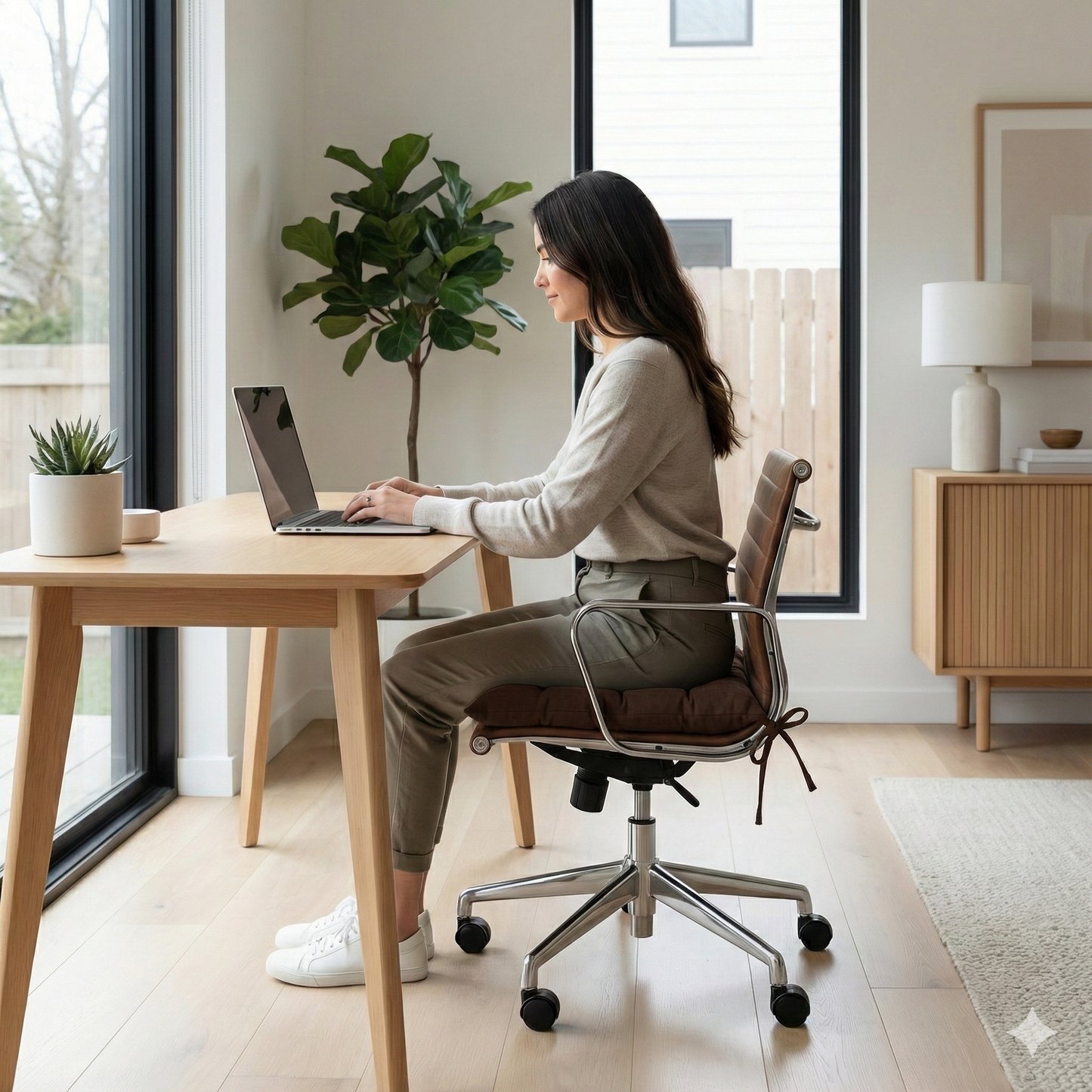 Tie-On Chair Cushion Pads (4-Pack)