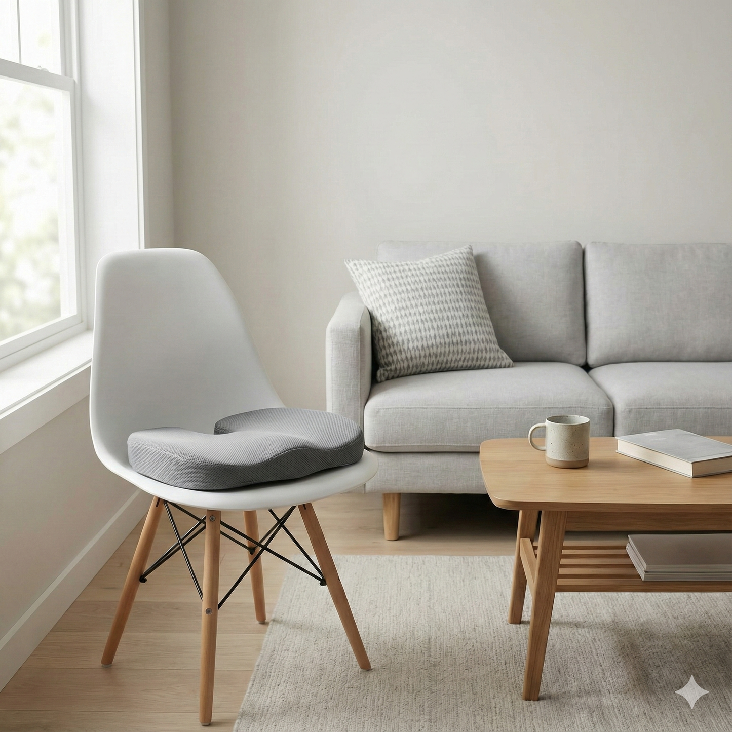 Ergonomic Memory Foam Seat Cushion