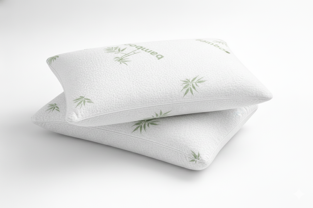 Bamboo Blend Shredded Memory Foam Pillow