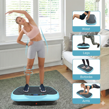 Compact Vibration Plate Exercise Platform