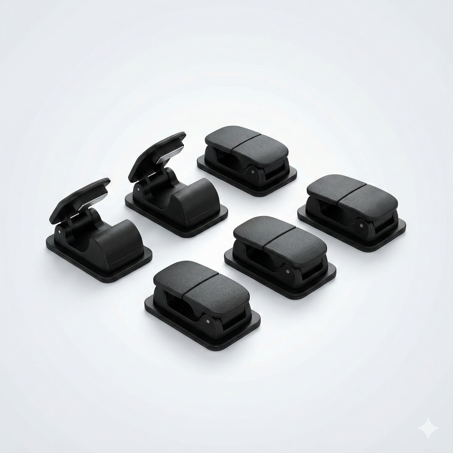 Magnetic Cable Clips (6-Pack)