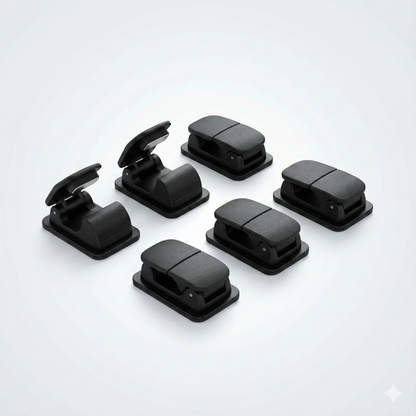 Magnetic Cable Clips (6-Pack)