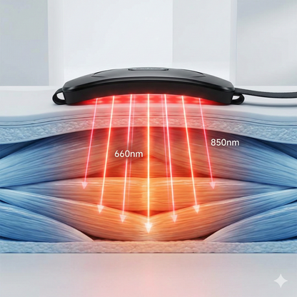 VitalBeam™ Pro Therapy Wrap | Advanced Red Light & Massage Belt