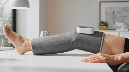 Cordless Air Compression Leg Massager with Heat