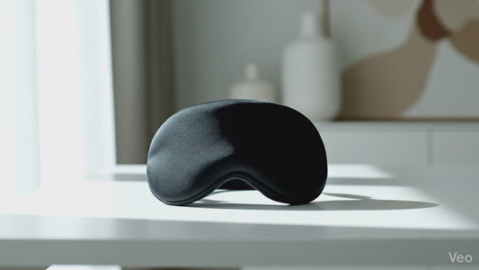 Bluetooth Blackout Sleep Mask with Stereo Speakers + Mic
