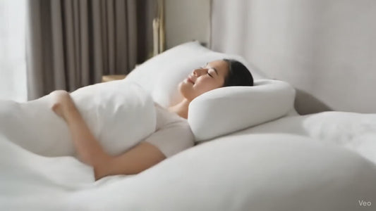 Cooling Memory Foam Cervical Neck Pillow