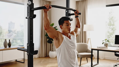 Adjustable Power Tower Pull-Up & Dip Station