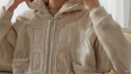 Wearable Heated Blanket Hoodie (3 Heat Levels)