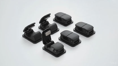 Magnetic Cable Clips (6-Pack)